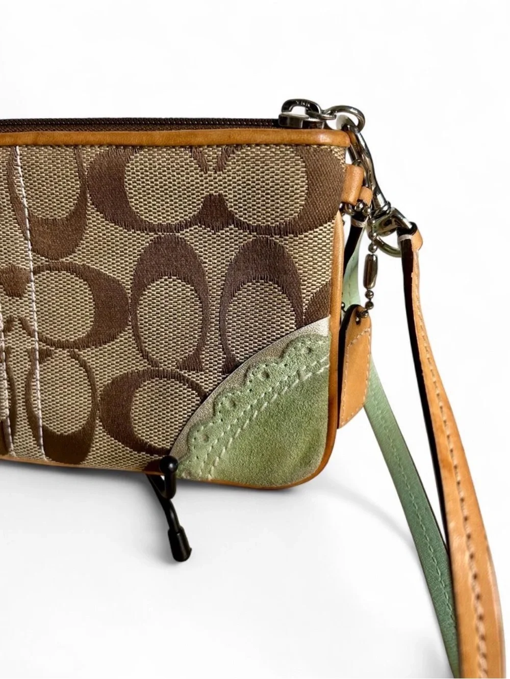Coach Vintage Coral Fish UnderThe Sea Wristlet